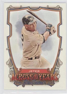 2013 Topps Allen & Ginter's - Across the Years #ATY-DJ - Derek Jeter