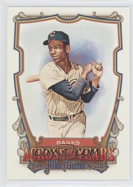 2013 Topps Allen & Ginter's - Across the Years #ATY-EB - Ernie Banks