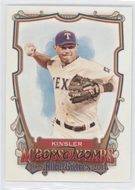 2013 Topps Allen & Ginter's - Across the Years #ATY-IK - Ian Kinsler