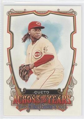 2013 Topps Allen & Ginter's - Across the Years #ATY-JC - Johnny Cueto