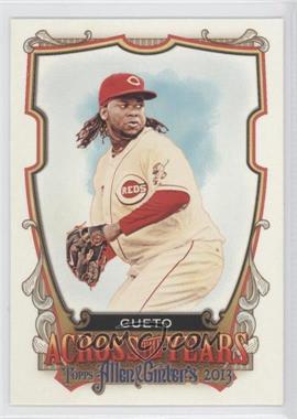 2013 Topps Allen & Ginter's - Across the Years #ATY-JC - Johnny Cueto