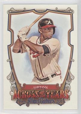 2013 Topps Allen & Ginter's - Across the Years #ATY-JU - Justin Upton