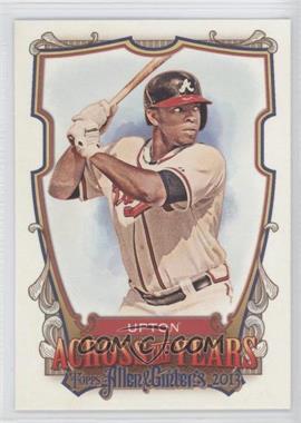 2013 Topps Allen & Ginter's - Across the Years #ATY-JU - Justin Upton