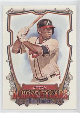 2013 Topps Allen & Ginter's - Across the Years #ATY-JU - Justin Upton