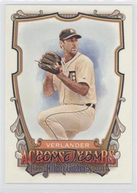 2013 Topps Allen & Ginter's - Across the Years #ATY-JVL - Justin Verlander