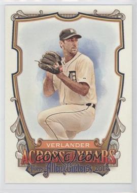 2013 Topps Allen & Ginter's - Across the Years #ATY-JVL - Justin Verlander