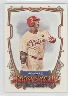 2013 Topps Allen & Ginter's - Across the Years #ATY-RHO - Ryan Howard