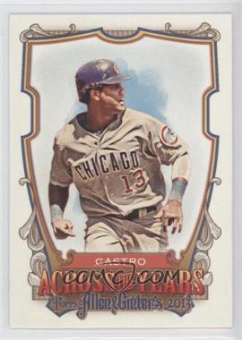 2013 Topps Allen & Ginter's - Across the Years #ATY-SC - Starlin Castro