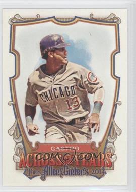 2013 Topps Allen & Ginter's - Across the Years #ATY-SC - Starlin Castro