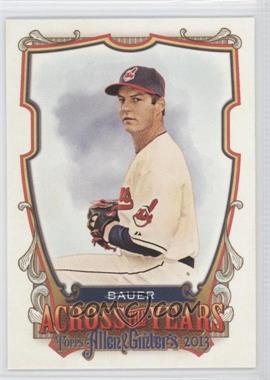 2013 Topps Allen & Ginter's - Across the Years #ATY-TB - Trevor Bauer