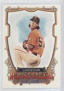 2013 Topps Allen & Ginter's - Across the Years #ATY-TL - Tim Lincecum