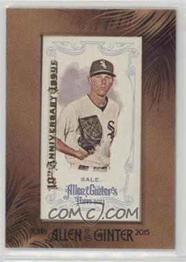 2013 Topps Allen & Ginter's - [Base] - 2015 Buyback Mini Allen & Ginter Back Framed 10th Anniversary Issue #237 - Chris Sale