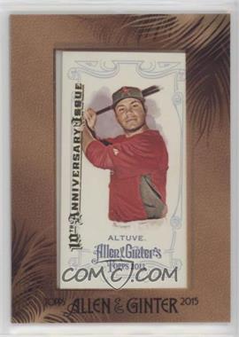 2013 Topps Allen & Ginter's - [Base] - 2015 Buyback Minis Framed 10th Anniversary Issue #159 - Jose Altuve