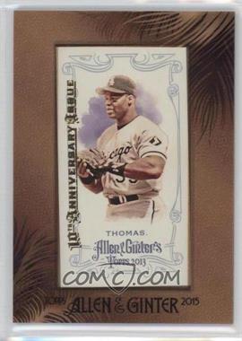 2013 Topps Allen & Ginter's - [Base] - 2015 Buyback Minis Framed 10th Anniversary Issue #251 - Frank Thomas