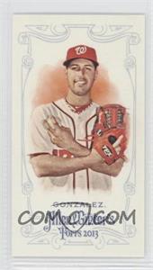 2013 Topps Allen & Ginter's - [Base] - Mini Allen & Ginter Back #279 - Gio Gonzalez