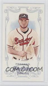 2013 Topps Allen & Ginter's - [Base] - Mini Red Allen & Ginter Baseball Back #304 - Freddie Freeman /25