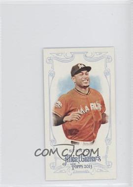 2013 Topps Allen & Ginter's - [Base] - Minis Rip Card High Numbers #390 - Giancarlo Stanton