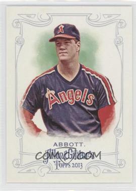 2013 Topps Allen & Ginter's - [Base] #76 - Jim Abbott