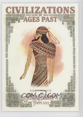 2013 Topps Allen & Ginter's - Civilzations of Ages Past #CAP-ASY - Assyrians