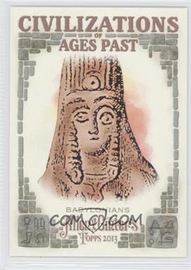 2013 Topps Allen & Ginter's - Civilzations of Ages Past #CAP-BAY - Babylonians