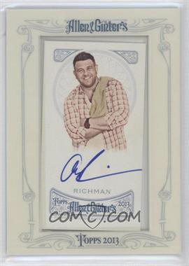 2013 Topps Allen & Ginter's - Framed Mini Autographs #AGA-AR.1 - Adam Richman