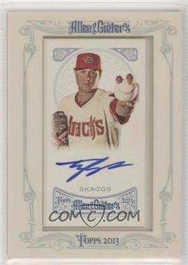 2013 Topps Allen & Ginter's - Framed Mini Autographs #AGA-TS - Tyler Skaggs