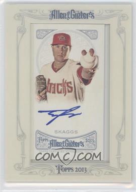 2013 Topps Allen & Ginter's - Framed Mini Autographs #AGA-TS - Tyler Skaggs