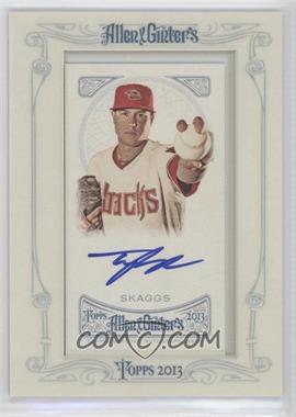 2013 Topps Allen & Ginter's - Framed Mini Autographs #AGA-TS - Tyler Skaggs