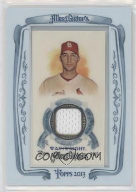 2013 Topps Allen & Ginter's - Framed Mini Relics #AGR-AW - Adam Wainwright