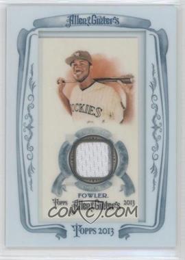 2013 Topps Allen & Ginter's - Framed Mini Relics #AGR-DF - Dexter Fowler