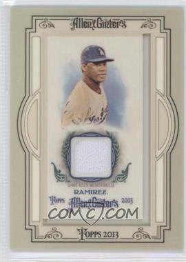 2013 Topps Allen & Ginter's - Framed Mini Relics #AGR-HR - Hanley Ramirez