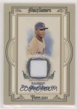 2013 Topps Allen & Ginter's - Framed Mini Relics #AGR-HR - Hanley Ramirez