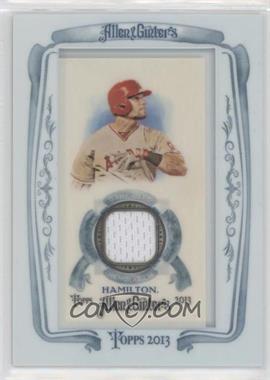 2013 Topps Allen & Ginter's - Framed Mini Relics #AGR-JH - Josh Hamilton