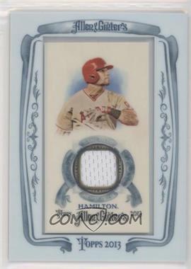 2013 Topps Allen & Ginter's - Framed Mini Relics #AGR-JH - Josh Hamilton