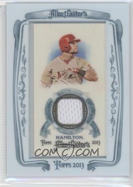 2013 Topps Allen & Ginter's - Framed Mini Relics #AGR-JH - Josh Hamilton