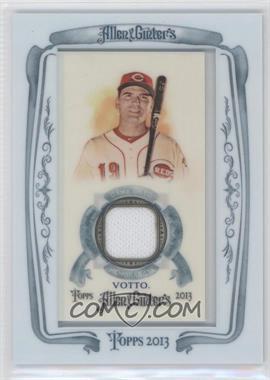 2013 Topps Allen & Ginter's - Framed Mini Relics #AGR-JV - Joey Votto