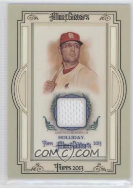 2013 Topps Allen & Ginter's - Framed Mini Relics #AGR-MH - Matt Holliday