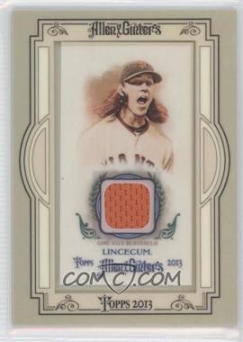 2013 Topps Allen & Ginter's - Framed Mini Relics #AGR-TL - Tim Lincecum