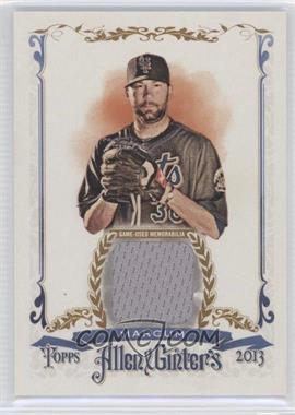 2013 Topps Allen & Ginter's - Relics #AGFR-SMC - Shaun Marcum