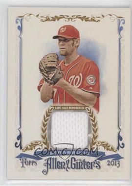 2013 Topps Allen & Ginter's - Relics #AGFR-SS - Stephen Strasburg