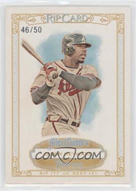 2013 Topps Allen & Ginter's - Rip Cards - Ripped #RIP-6 - Jason Heyward /50 [Noted]