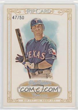 2013 Topps Allen & Ginter's - Rip Cards - Ripped #RIP-7 - Mike Olt /50