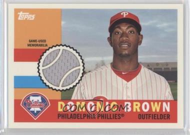 2013 Topps Archives - 1960 Topps Relic #60R-DB - Domonic Brown