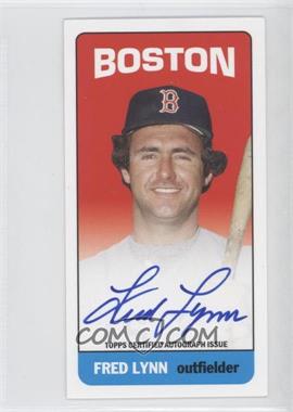 2013 Topps Archives - 1965 Football Mini Tall Boys Autographs #MTA-FL - Fred Lynn /25