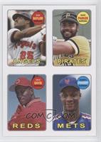 Don Baylor, Dave Parker, Eric Davis, Darryl Strawberry