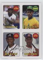 Vince Coleman, Rickey Henderson, Otis Nixon, Kenny Lofton