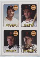 Willie McCovey, Will Clark, Matt Williams, Buster Posey