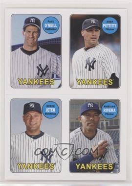 2013 Topps Archives - 1969 4-In-1 Stickers #69S-OPJR - Paul O'Neill, Andy Pettitte, Derek Jeter, Mariano Rivera