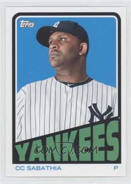 2013 Topps Archives - 1972 Basketball Design #72B-CC - C.C. Sabathia