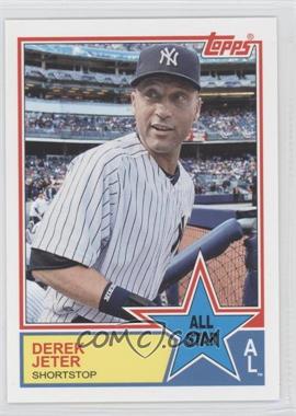 2013 Topps Archives - 1983 All-Stars #83-DJ - Derek Jeter